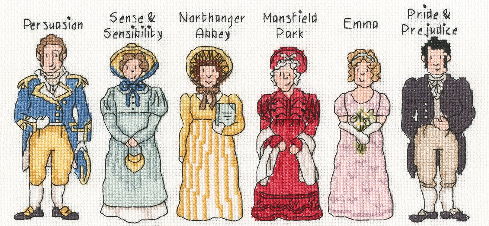 Bothy Threads - No Enjoyment Like Reading Counted Cross Stitch Kit