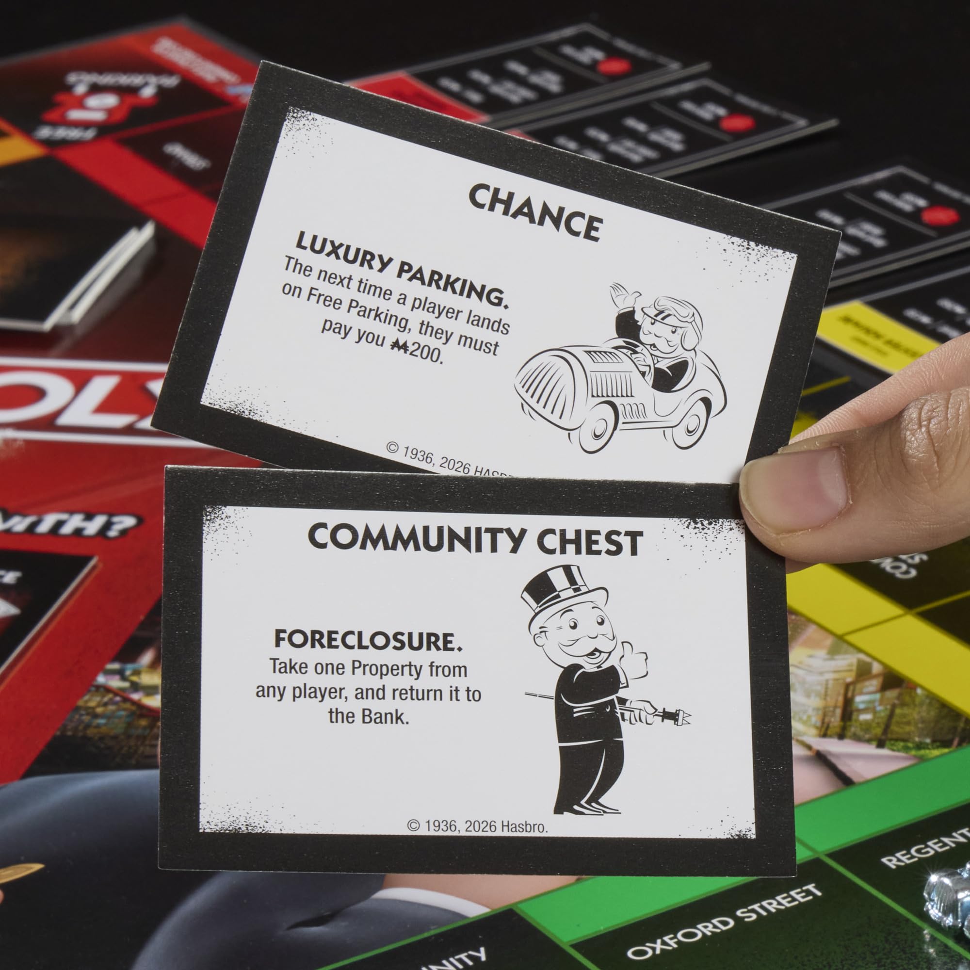 Monopoly Gra planszowa, zabawna gra rodzinna dla dzieci, nastolatków i dorosłych, od 2 do 6 graczy, od 8 lat, prezenty dla rodzin – wersja niemiecka