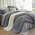 Paisley Comforter Set Twin Size with Sheets Bed in a Bag โ Deep Pocket Fitted Sheet with Elastic Corners, Cozy Comforter, Pillowcases & Shams โ Soft Microfiber All Season Bedding โ Machine Washable