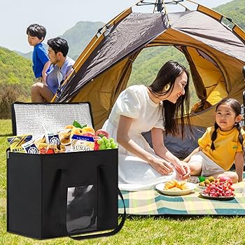 Amazon.co.jp: [ASXSONN] 保冷バッグ 大容量 折り畳み式 エコ