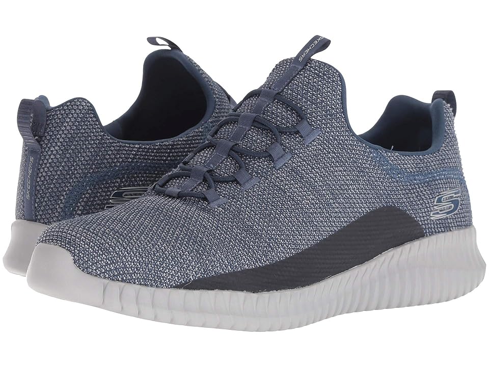 

SKECHERS Elite Flex Westerfield (Navy/Gray) Men's Shoes