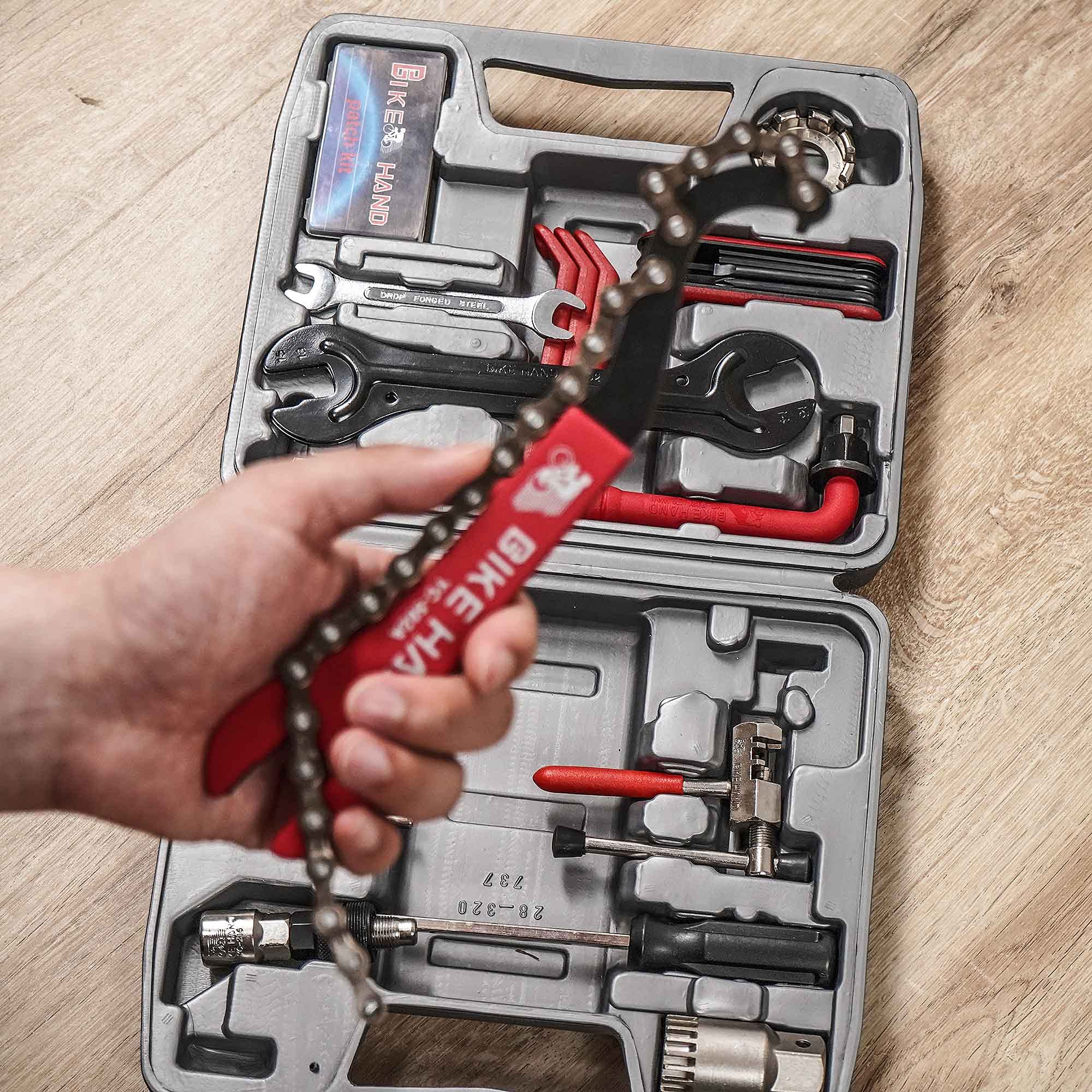 Amazon.co.jp: BIKEHAND Bike Bicycle Repair Tools Tool Kit Set by