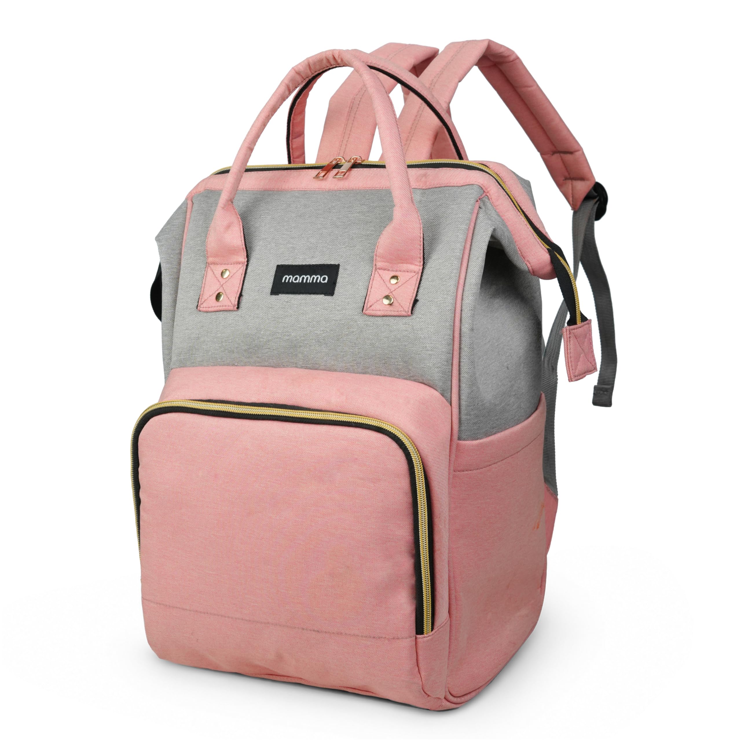 MAMMA Diaper Bag for Mothers for Travel, Baby Bag for Mother Travel, Hospital Bag for Delivery Women, Baby Diaper Bag for Mom, 12 Pockets Diaper Bags for Mothers with 9 Months Warranty-image-21
