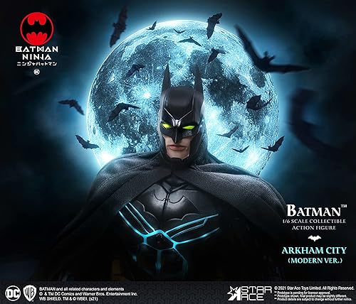 Miniatura 6 de Star Ace Toys Batman Ninja: Modern Batman - Figura de acción coleccionable a escala 1:6, multicolor