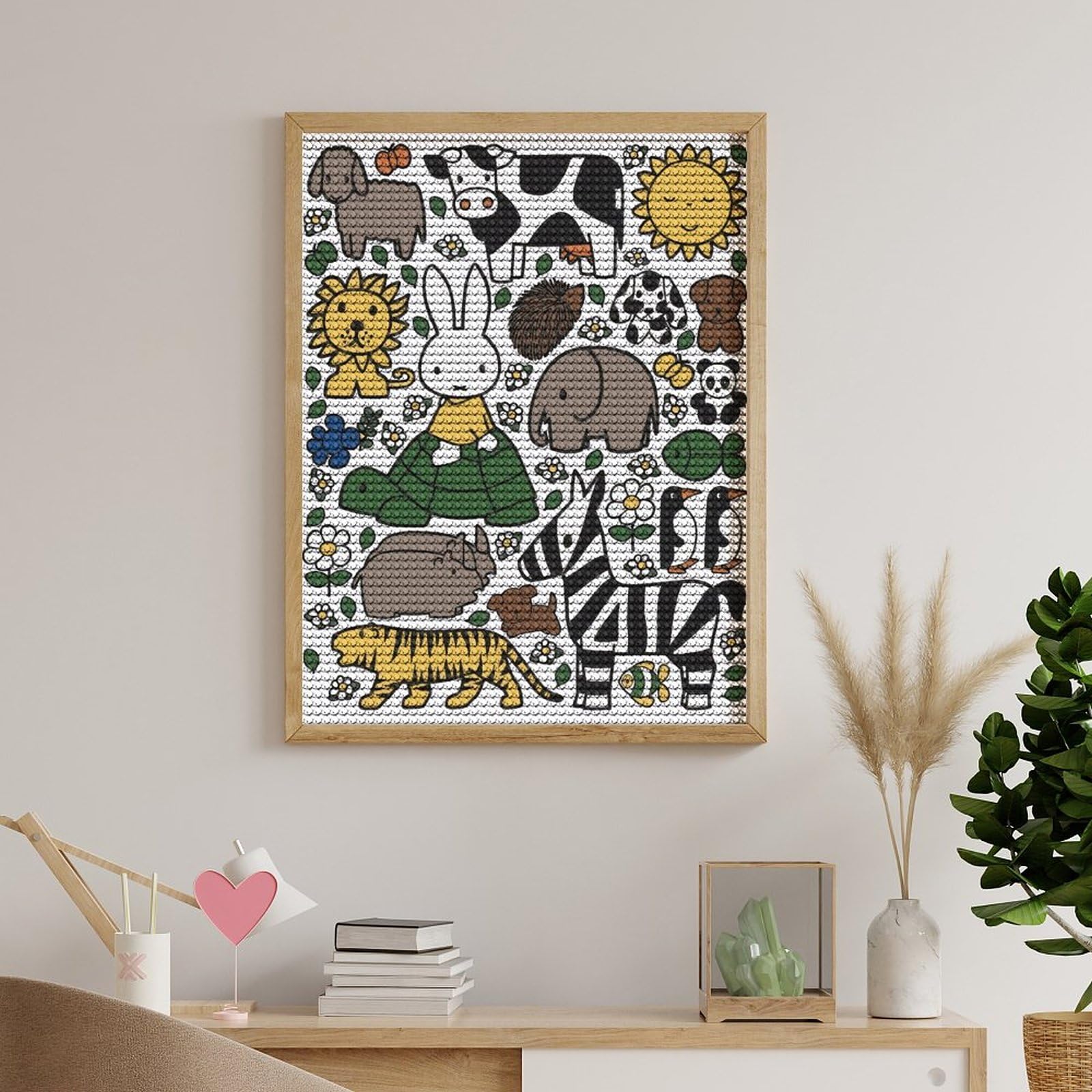 Amazon.co.jp: ダイヤモンドアート ミッフィー 5Dダイヤモンド