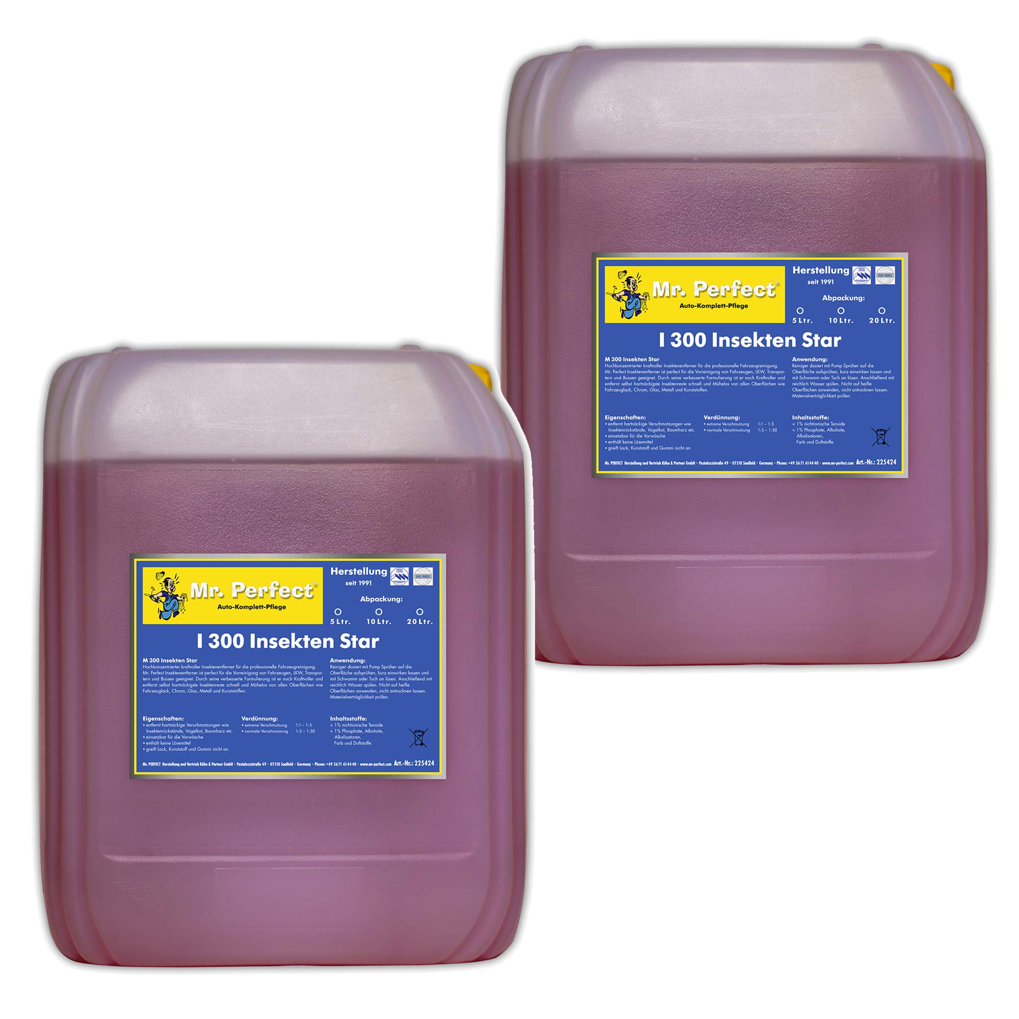 Mr. Perfect I 300 Insektenentferner Konzentrat, 2 x 10L