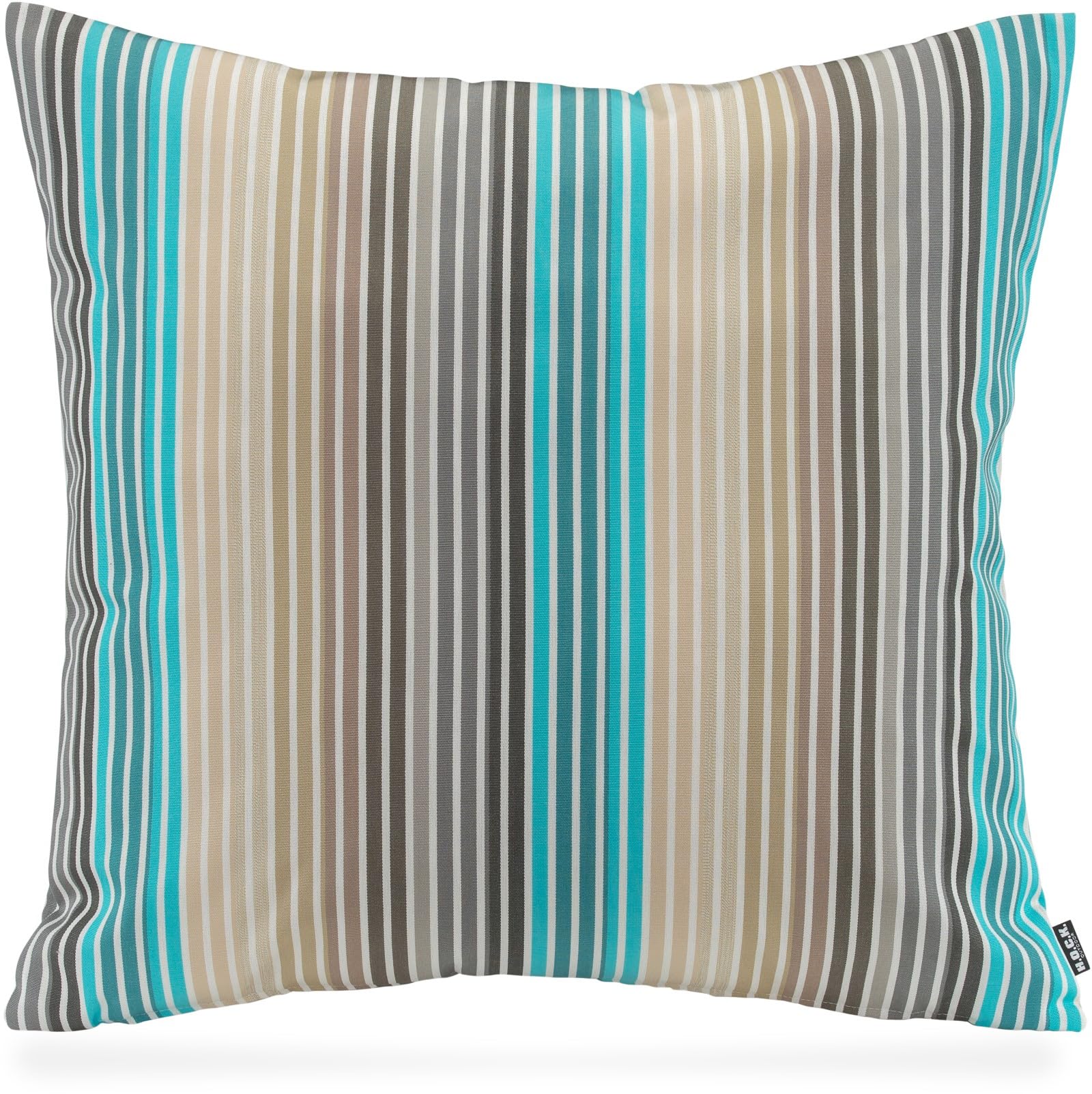 H.O.C.K. Yucatan Outdoor Kissen inkl. Füllung 60x60cm wasserabweisend/lichtecht (6-7) für den Garten (60x60cm, Ocean beige)