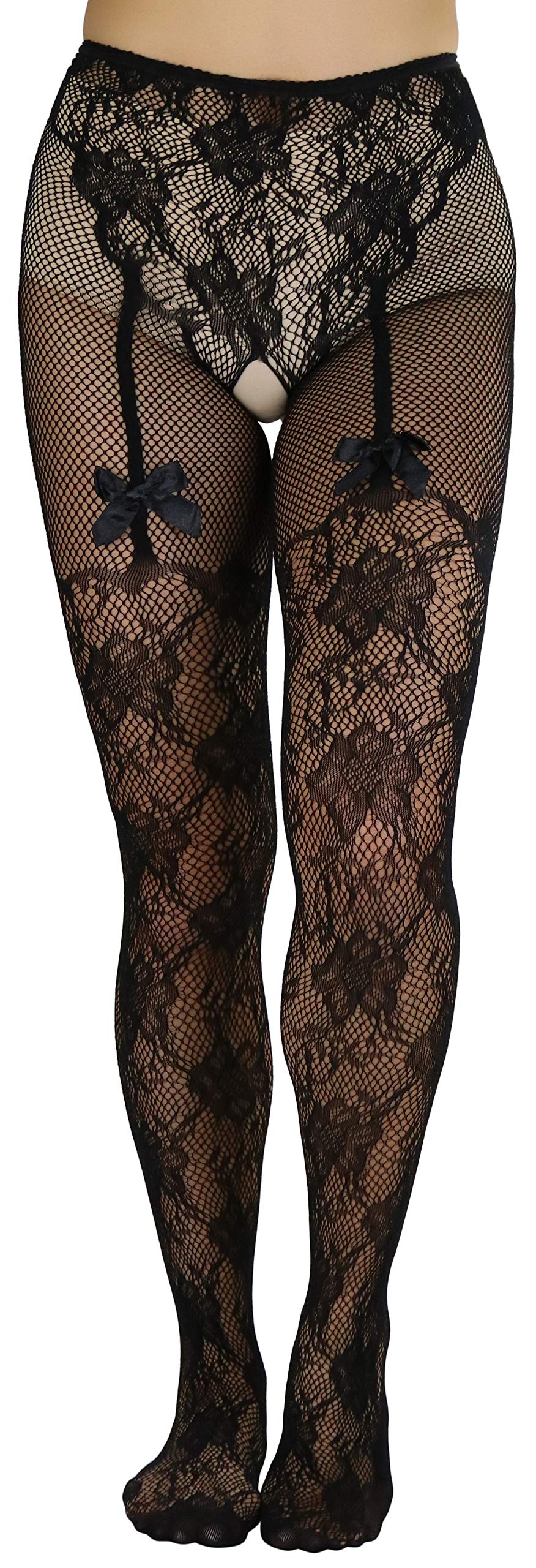 ToBeInStyle Women's Suspender Pantyhose