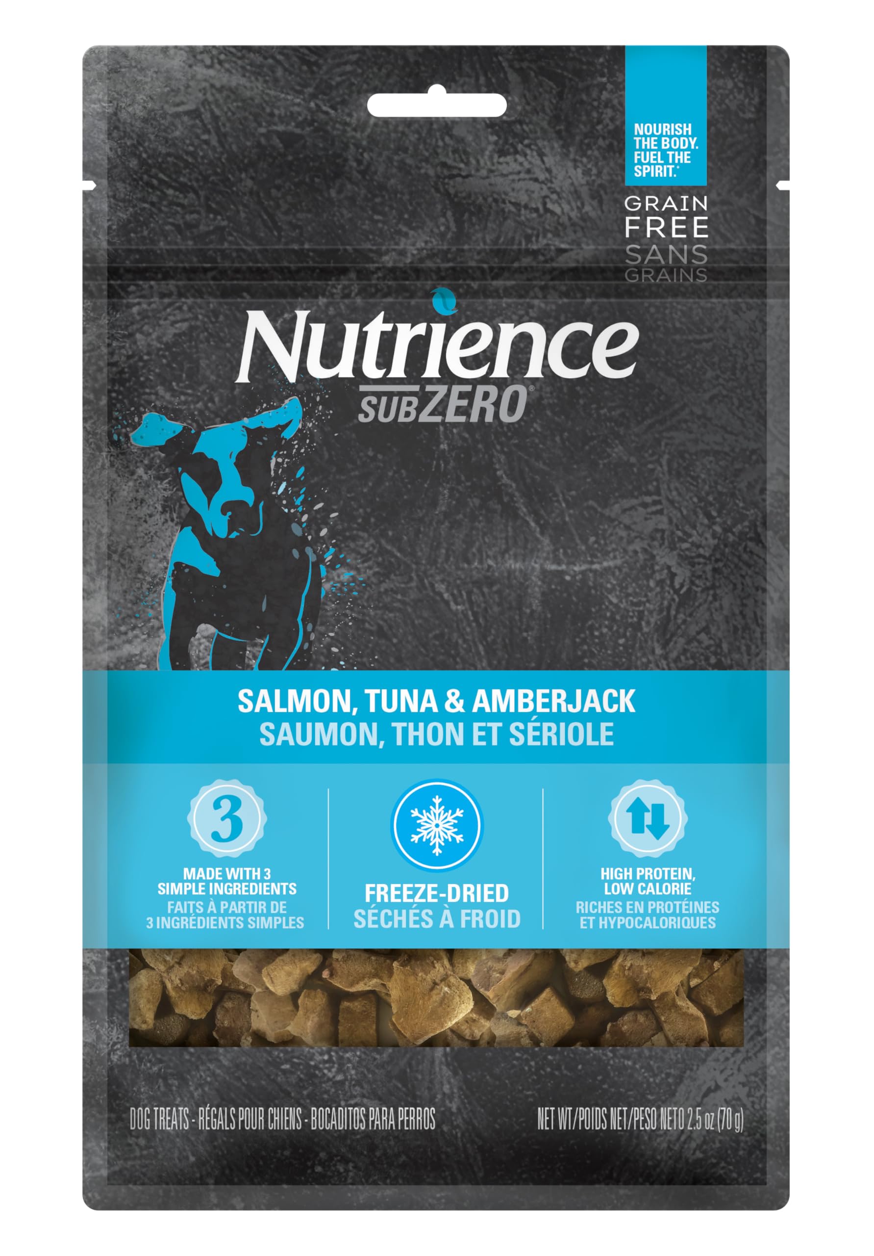 Nutrience All Life Stages Grain-Free Subzero Freeze-Dried Dog Treats,100% Pure Protein, Flavor: Salmon,Tuna & Amberjack, 70Gm Bag (B07HKS4WNC) Amazon Price History, Amazon Price Tracker