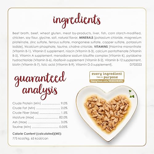 Miniatura 5 de Purina Fancy Feast Gravy Lovers Alimento húmedo para gatos, carne de res en salsa sabor carne asada, (24) 3 onzas -