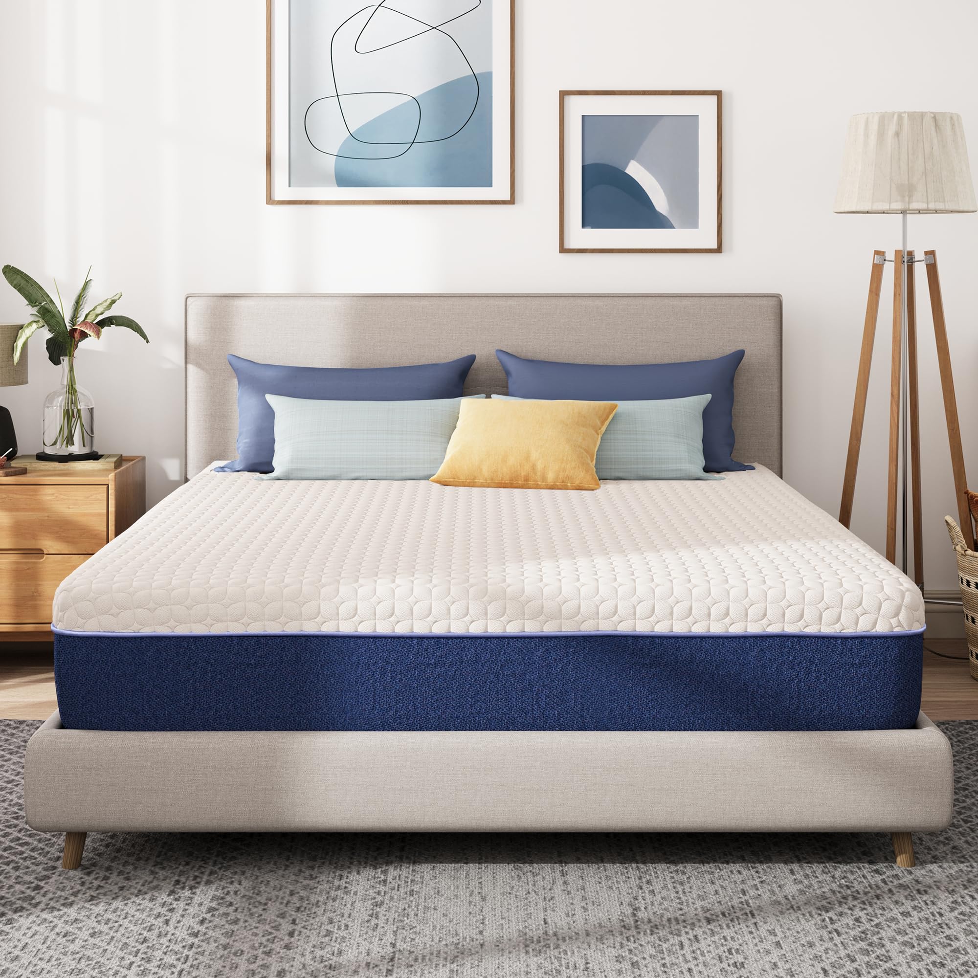 Amazon.com: Gelsea 12 Inch Queen Size Mattress, Gel Cooling Memory