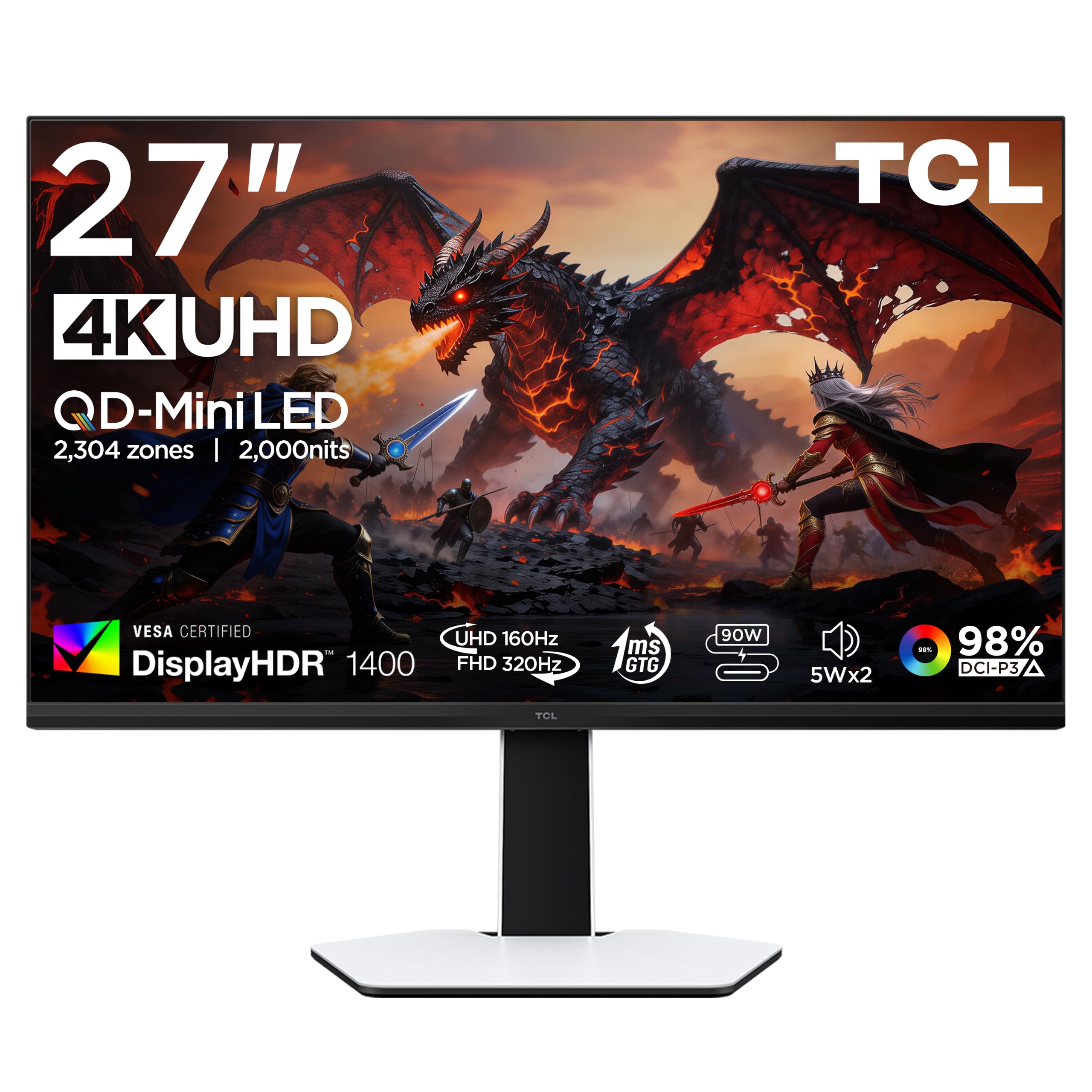 Amazon.co.jp: TCL 27C2A PRO 27インチ QD-MiniLED Fast IPS(HFS