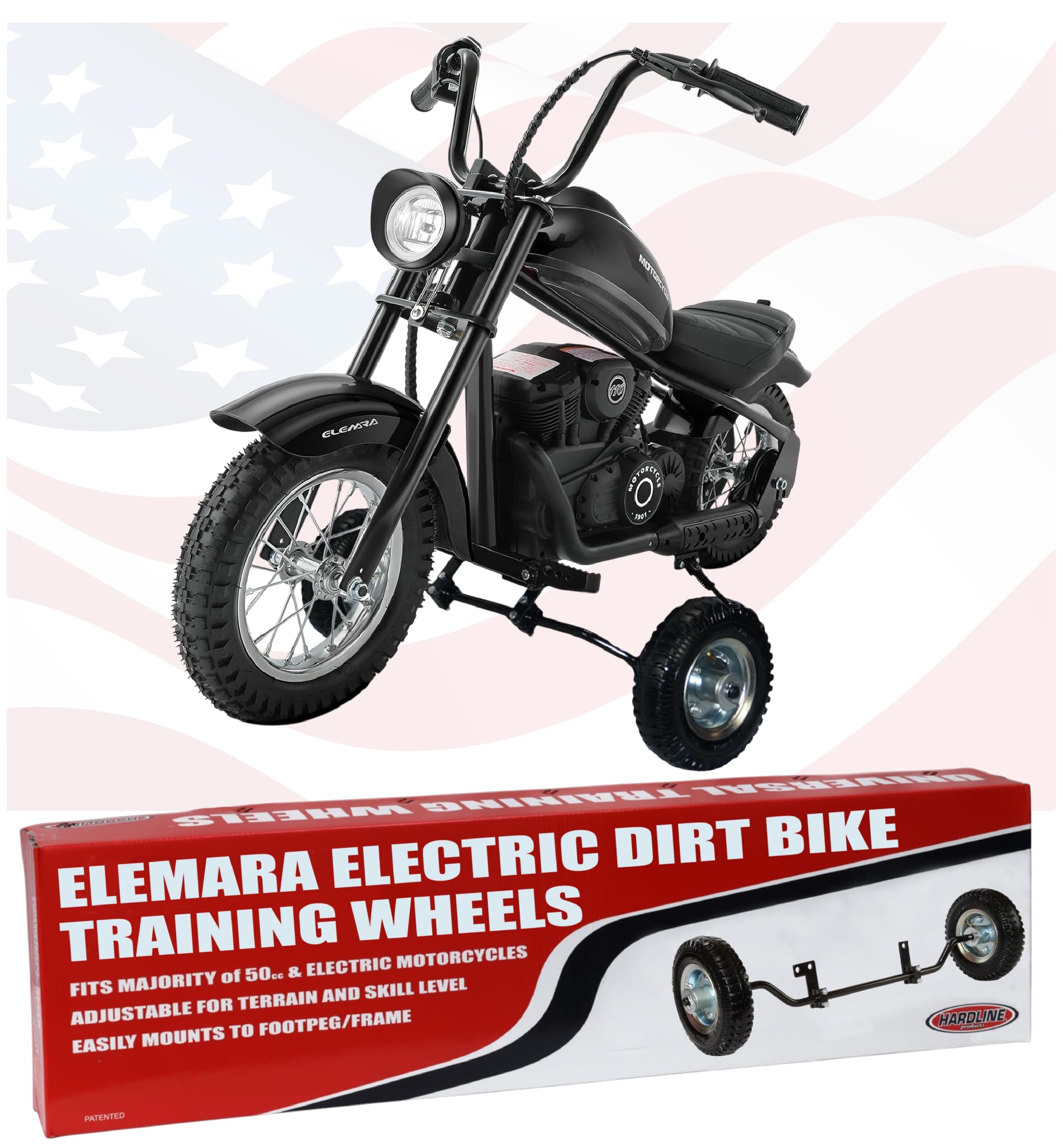Hardline Products USA Wheels for Tots Training Wheels (Elemara)