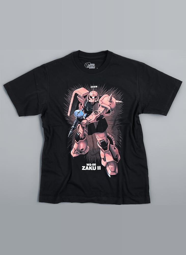モビルスーツ Tシャツ MS-06F ZAKU II 機動戦士ガンダム MSモチーフ企画 Tシャツ MS-06F ザクII