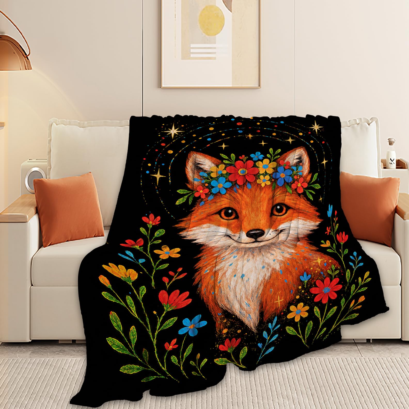 Amazon｜Nexlyth 40x50 フォックスブランケット 50インチ×40インチ