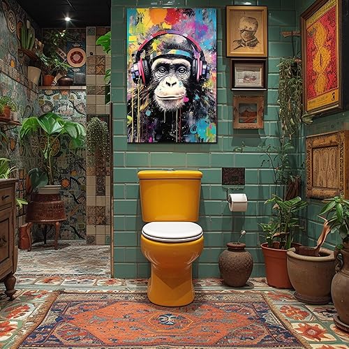 Miniatura 421 de ANRUOXI Graffiti - Lienzo decorativo para pared, diseño abstracto retro, pintura urbana moderna, póster de decoración de pared de zapatos para