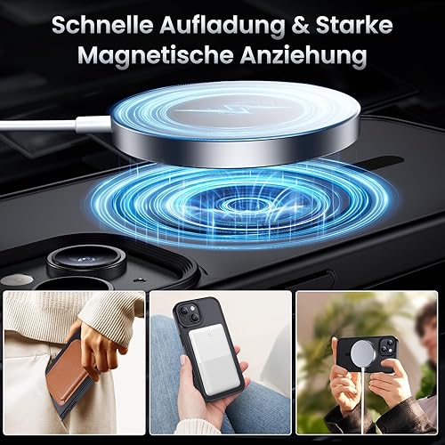 Vista 82 de Uyiton Protector de pantalla de privacidad para iPhone 13/13 Pro/14, vidrio irrompible, antiespía de 28° [cero burbujas], cobertura completa, Negro