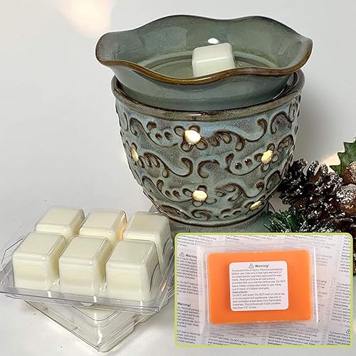 Miniatura 6 de MILIVIXAY 500 etiquetas de advertencia de cera derretida, etiqueta de advertencia de vela para almeja, 1.8 x 1.5 pulgadas.