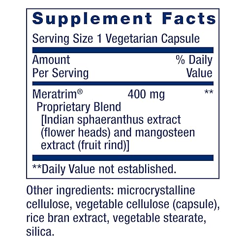 Miniatura 3 de Life Extension Waist Control, S. indicus, mangostán, meratrim, peso saludable, cintura, sin OMG, sin gluten, vegetariano, 60 cápsulas