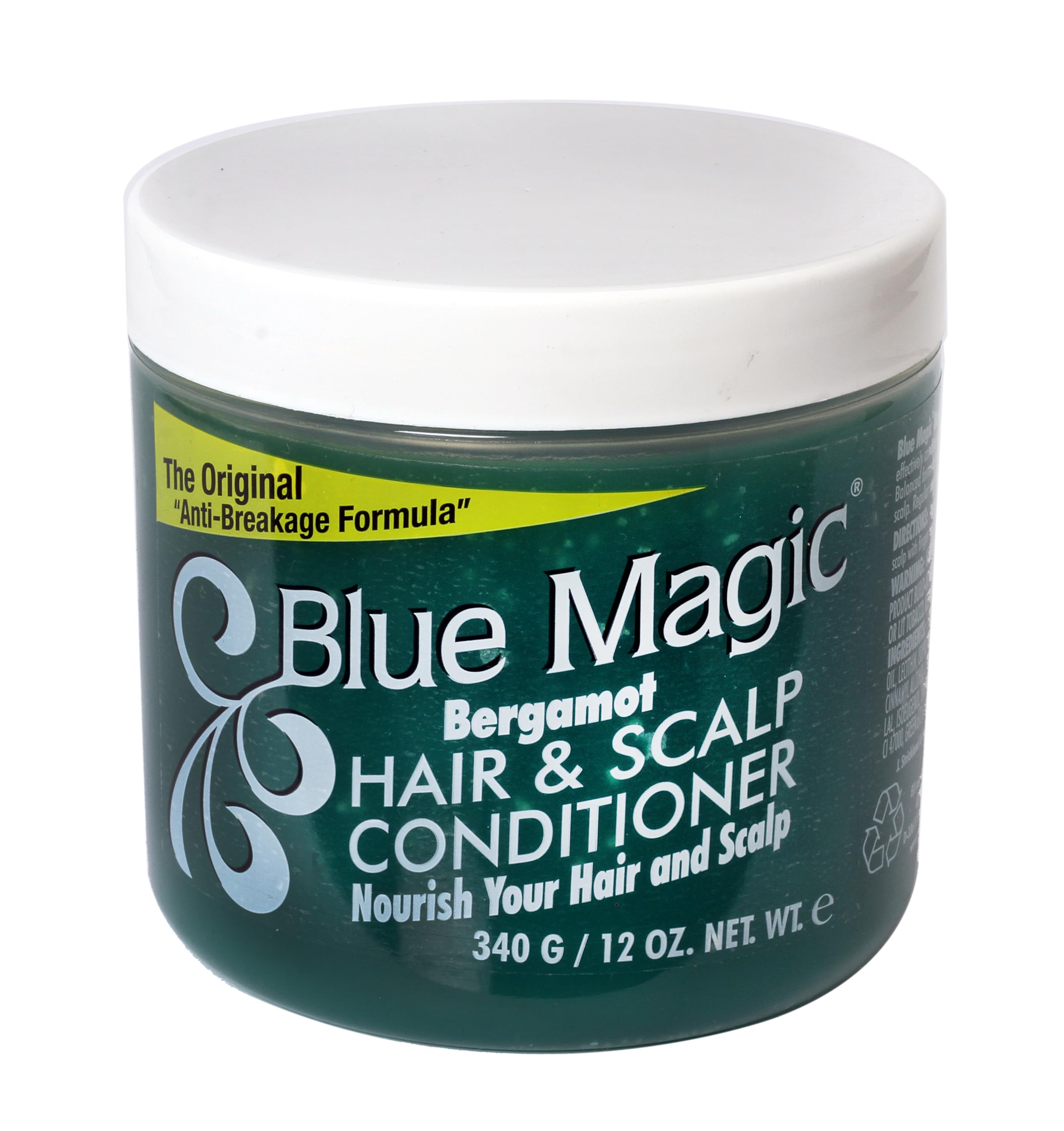 "BLUE MAGIC" (USA Brand) - BERGAMOT (Green Colour) - HAIR & SCALP CONDITIONER - NOURISH YOUR HAIR AND SCALP -340g - Limited Stocks. Only few left.-image-16