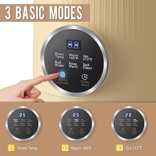 Miniatura 4 de Máquina automática de leche de nueces, 20 onzas de almendras caseras, avena, soja, bebidas a base de plantas y sin lácteos, fabricante de almendras