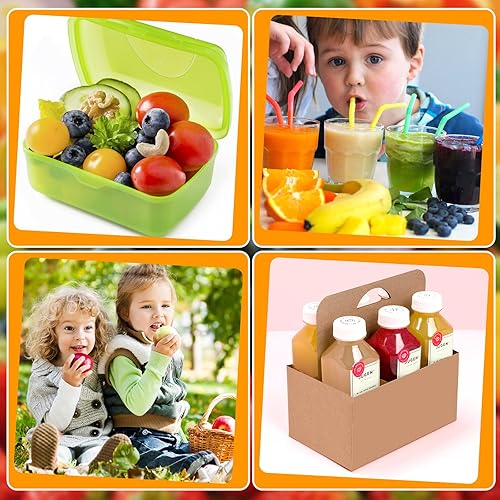 Miniatura 7 de 1200 calcomanías de frutas y verduras, lindas calcomanías de 16 estilos de alimentos para niños, coloridas calcomanías impermeables para niños,