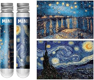 Comprar : 150 Piezas, pequeños compactos, de Dibujos Animados de Noche Estrellada | Decorativos Vibrantes Resistentes al Desgaste para Adultos, niños, cumpleaños, graduac