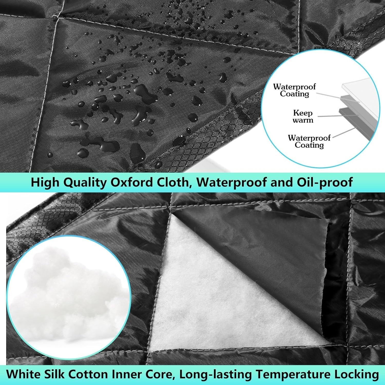 Izolowane Zasłony Drzwiowe – Magnetyczne, Przyjazne Dla Zwierząt |, Termoizolacyjne Do Kuchni, Drzwi, Sypialni I Pokojów Dziecięcych(80x210cm)