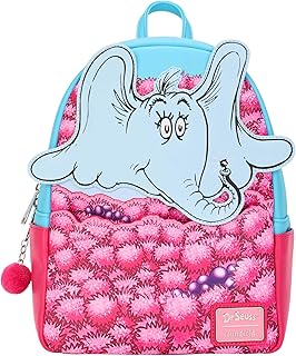 Loungefly Dr Seuss Horton Hears A Who Floral Elephant Double Strap Shoulder Bag Mini Backpack