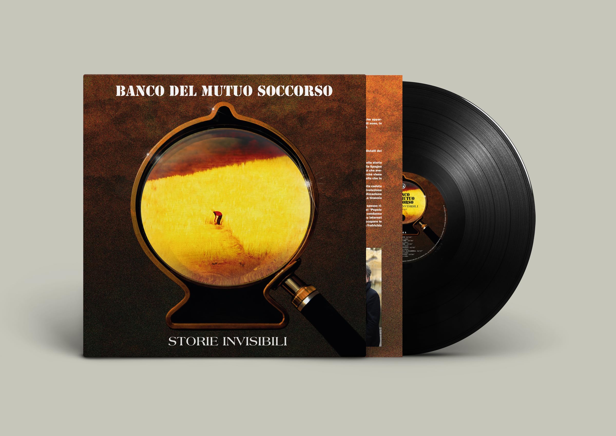 Banco Del Mutuo Soccorso - Storie Invisibili - LP 180 Gr. Black Vinyl