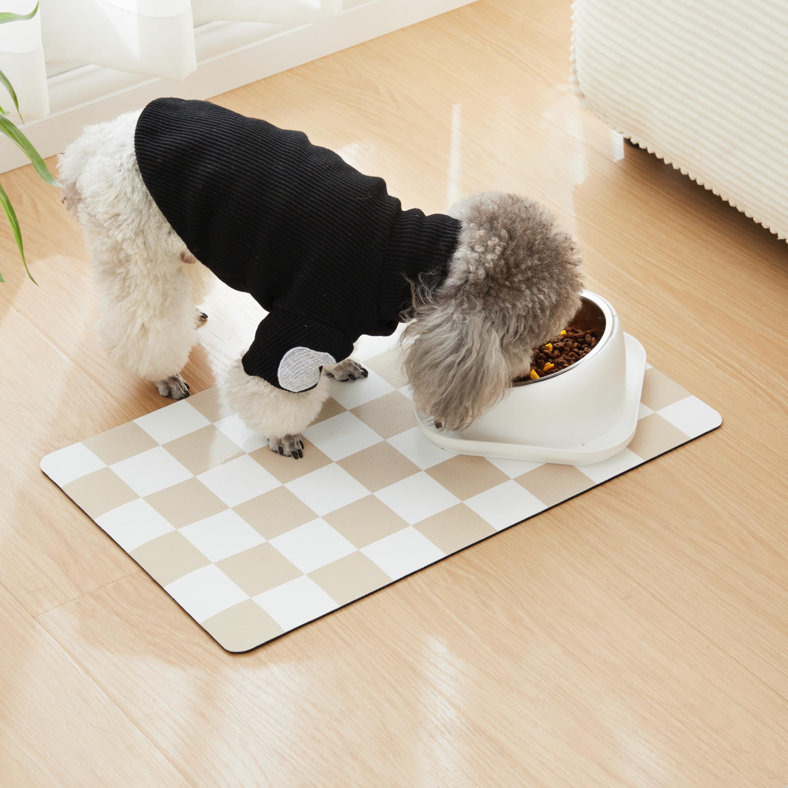 adjustable raised feeding bowls for dogs HighPeak Elevated Dog Feeder  Adjustable Stand & 2 Stainless Steel Bowls Grey