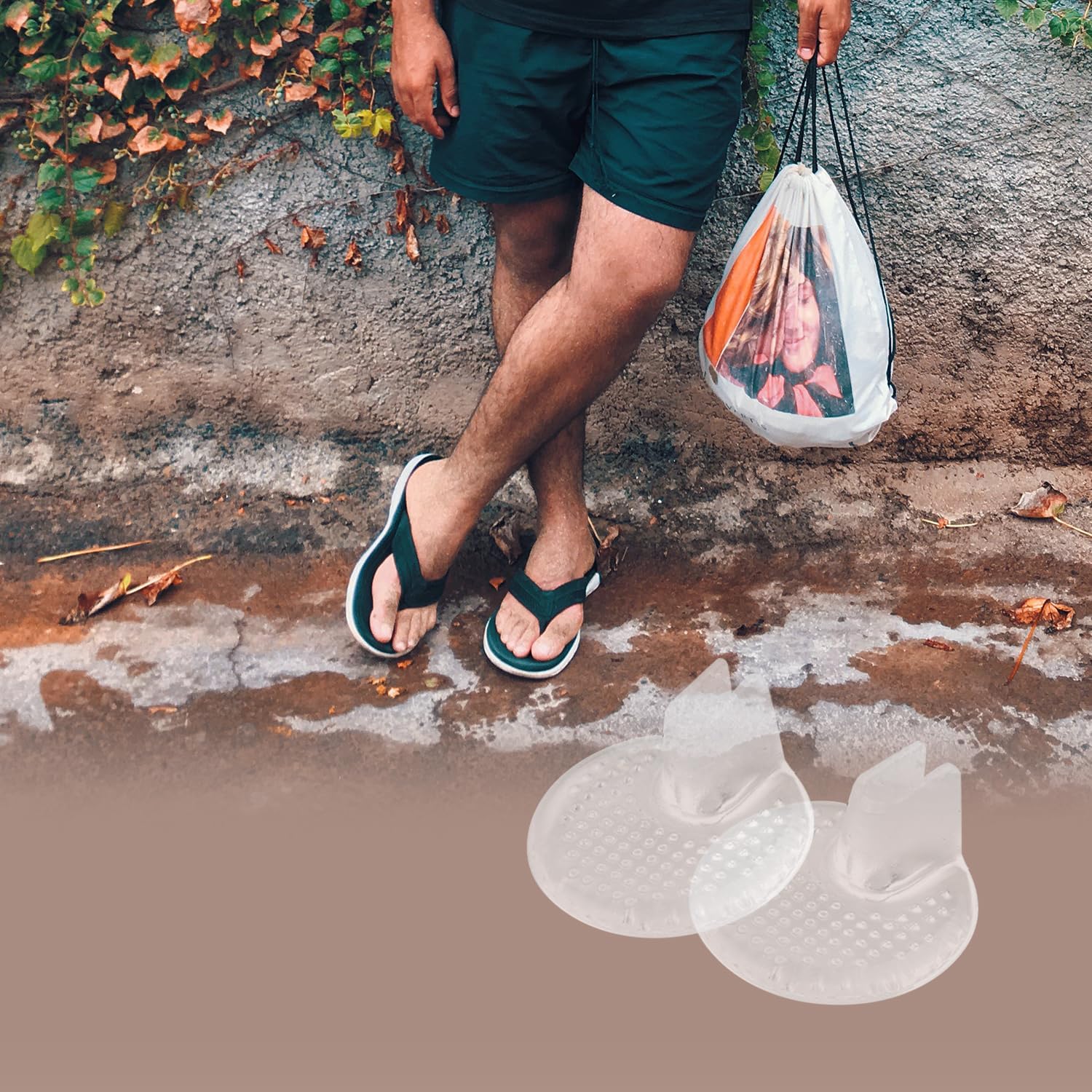 Rumyve Silicone Leather Atrap Sandals Toe Protection,3 Pairs of Flip-Flops Gel Toe Guard Foot Pad Protection,Protect Ball Foot Pad Sandals and Flip-Flops 4 81SXXRXGQiL. AC SL1500