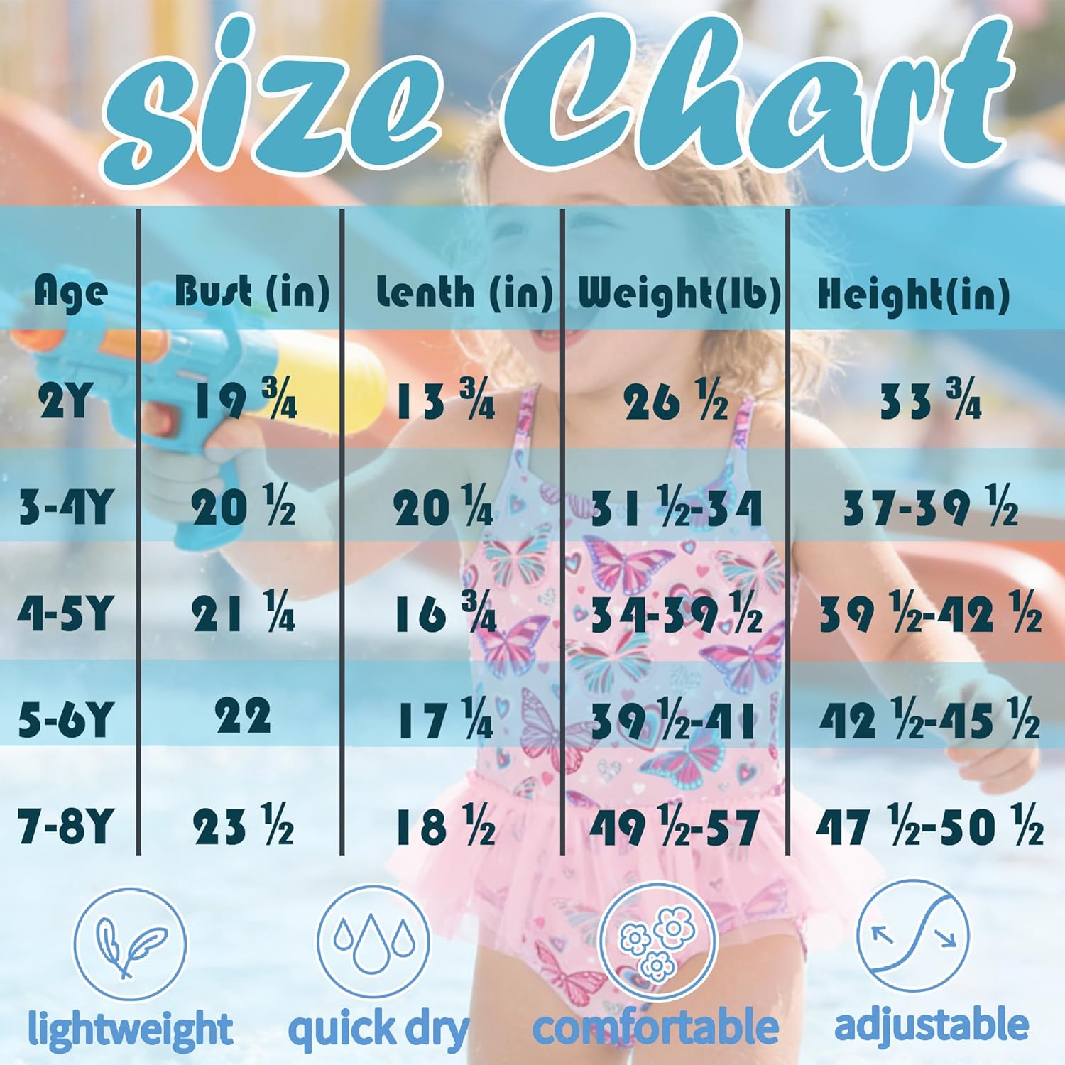 swimsobo Girls One Piece Tutu Swimsuit Colorful Mermaid Bathing Suit Cute Crossback Strap Swimwear for 2-8 Years Kids - Image 6