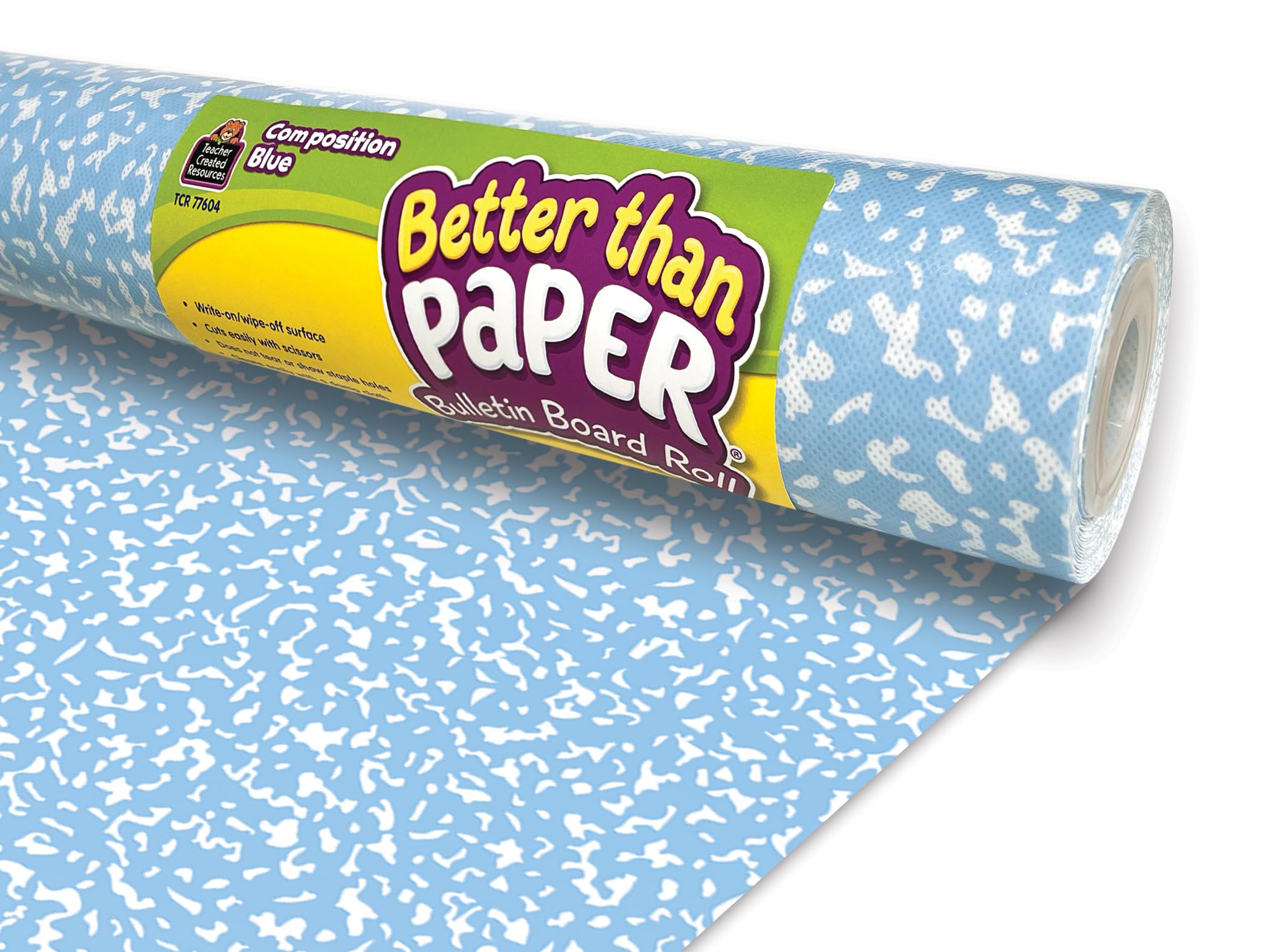 Teacher Created Resources Composition Blue Better Than Paper® Bulletin Board Roll (TCR77604)