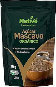 Açúcar Mascavo Orgânico, Native, 250 g