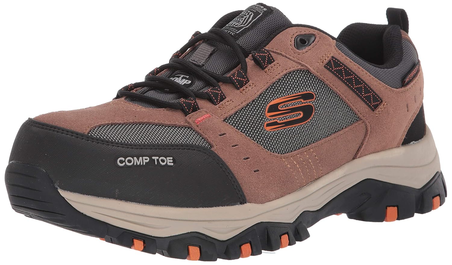 skechers men's greetah construction shoe