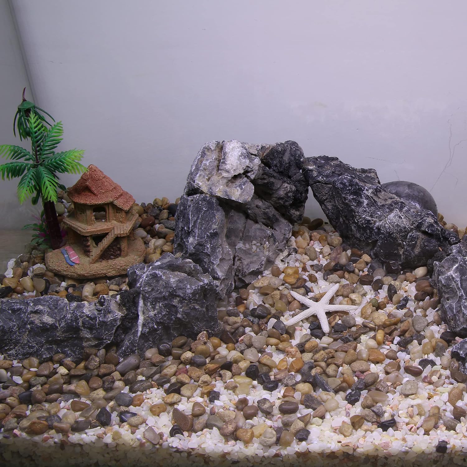 VOCOSTE White Coral Reef Decor, Mini Faux Coral Aquarium Decor, 2.36"x2.44" image 2