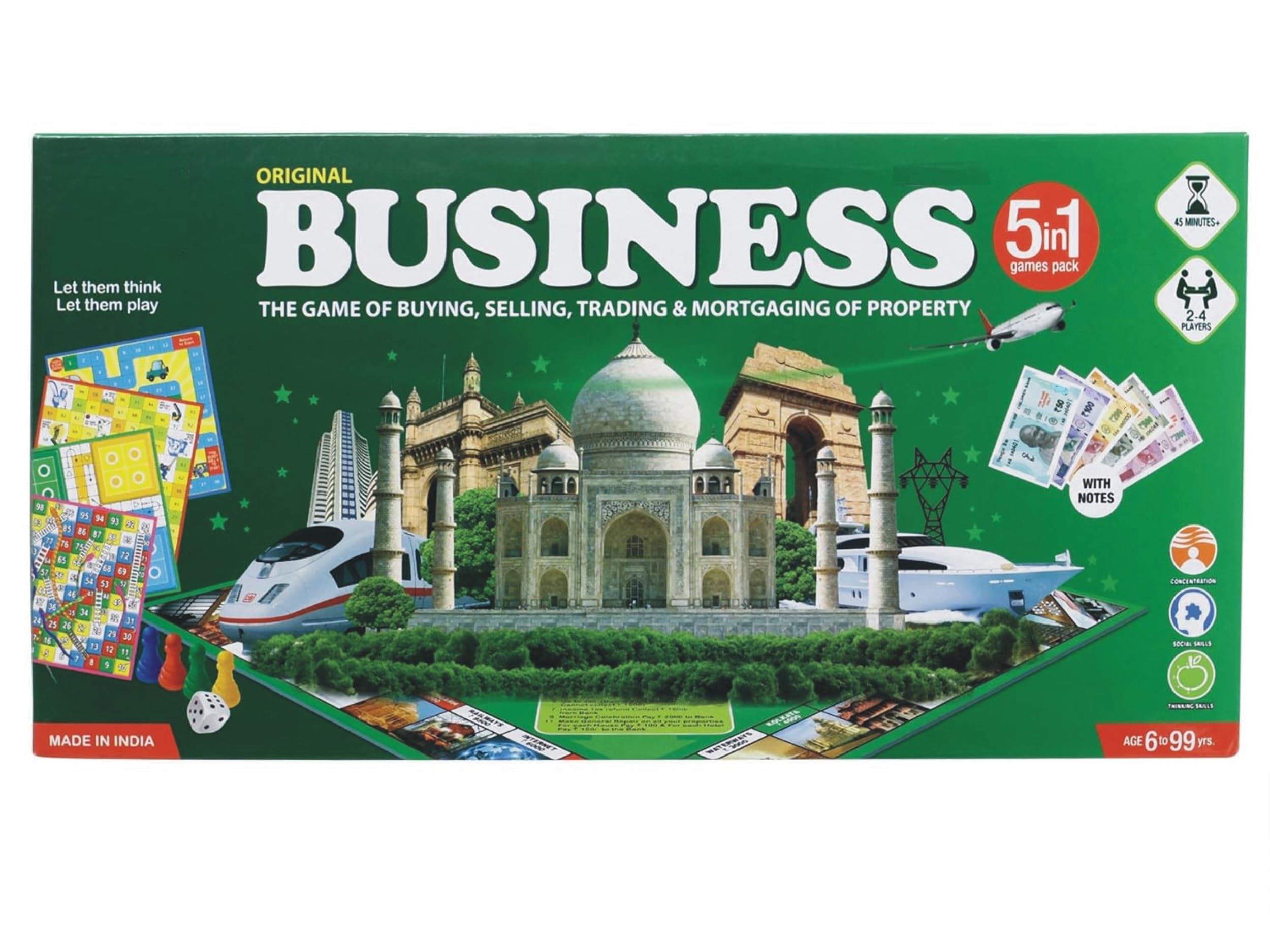 See full amazon price history chart for BKDT Marketing Business India Board Game 5 in 1 Board Game with Other Games Like Ludo, Snakes Ladder, Car Rally & Cricket (Junior Business with Notes) BKDT Marketing Business India Board Game 5 in 1 Board Game with Other Games Like Ludo, Snakes Ladder, Car Rally & Cricket (Junior Business with Notes) (B0CPVKF4R9) Amazon Price History, Amazon Price Tracker