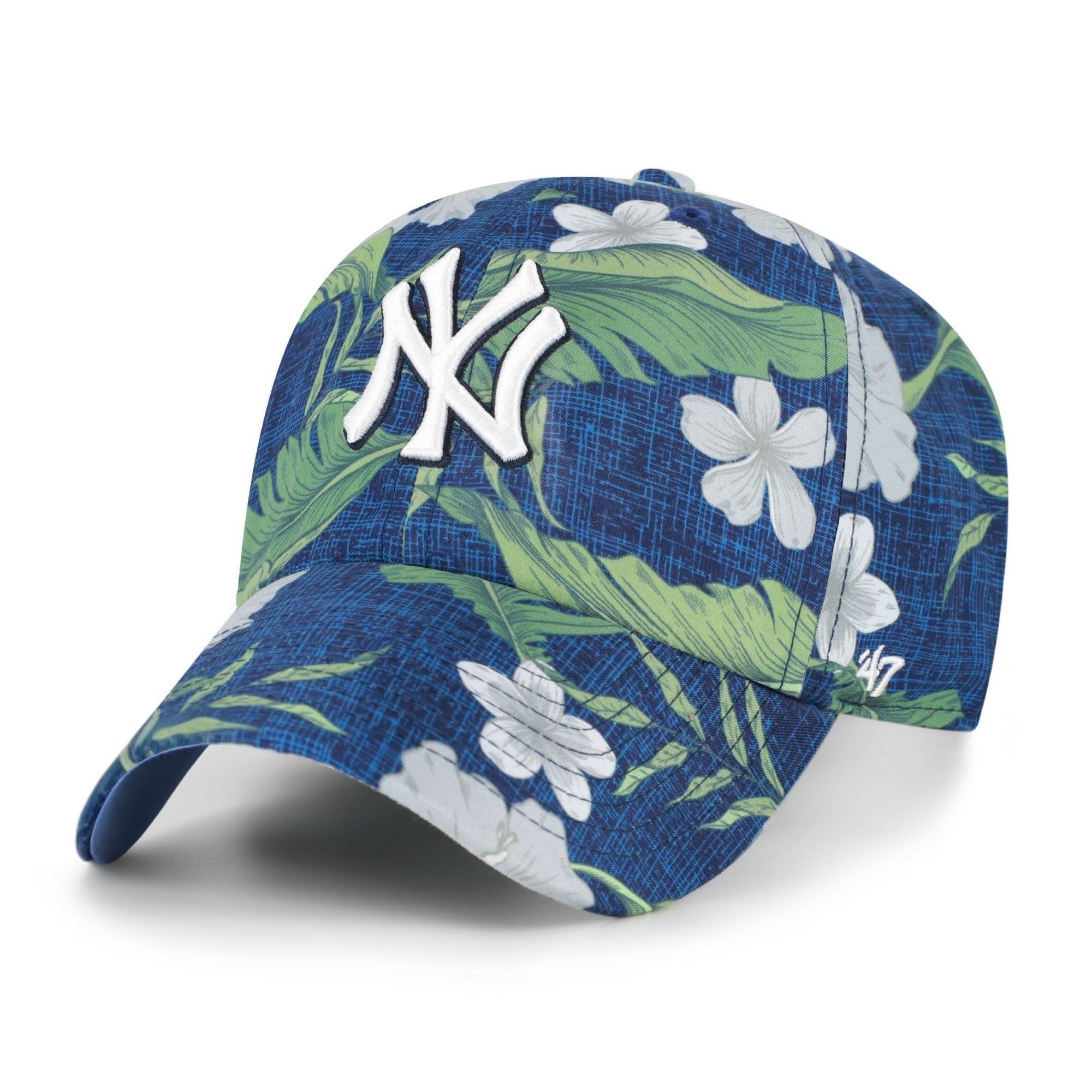 47 New York Yankees MLB Beach Side Clean Up Cap Blue