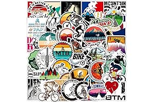 50pcs Mountain Bike Stickers for Adults - Waterproof MTB Bike Stickers for...