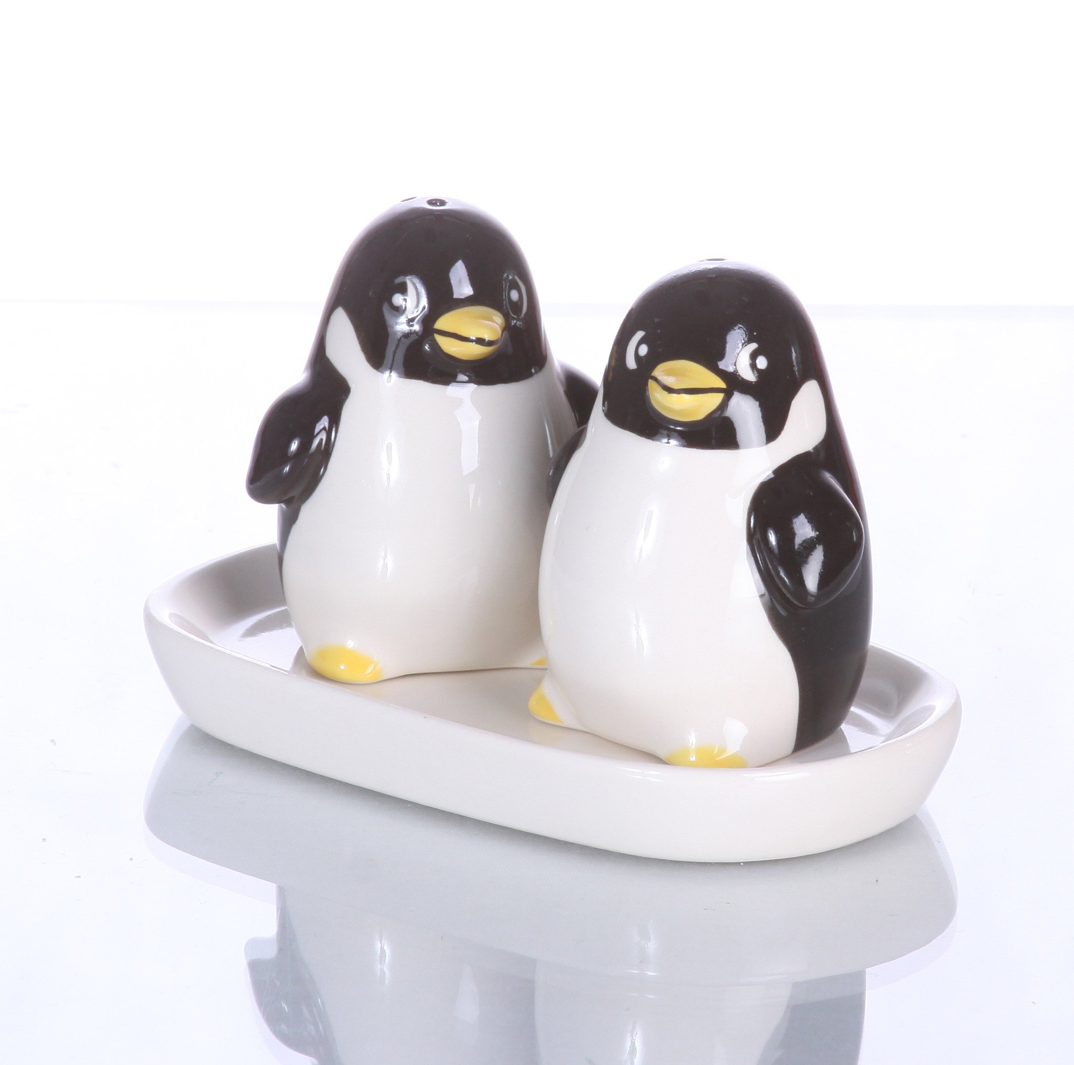 SALIERES ANCIENNES 2 OIES CERAMIQUE & 2 SALERONS Verre & Dorure 1950 Sel Poivre Imgx1200 5795