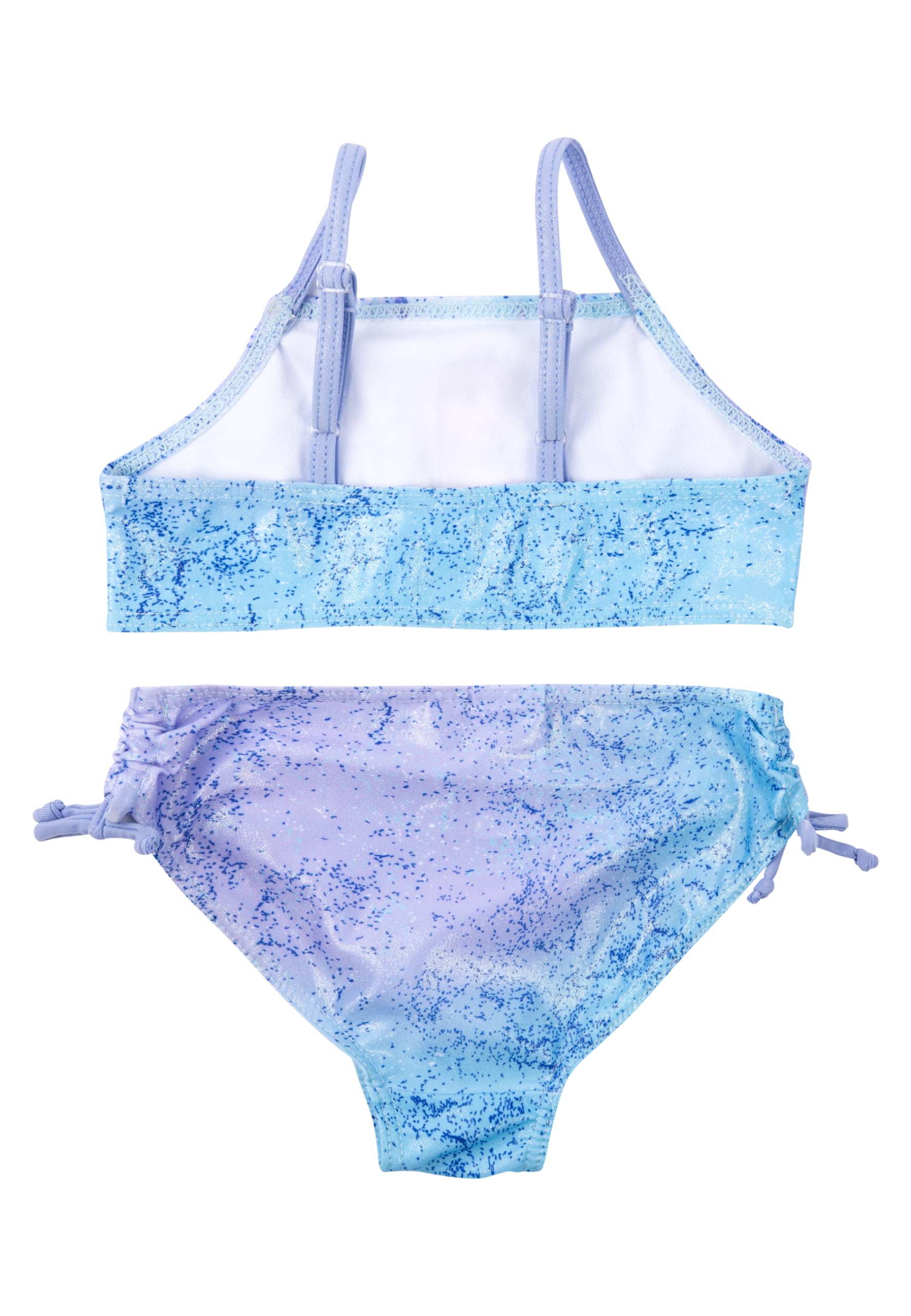 Disney Królowa Lodu Bikini dla dziewczynek - Elsa Frozen dwuczęściowy strój kąpielowy niebieski