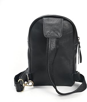 Genuine Leather Sling Bag For Men And Women