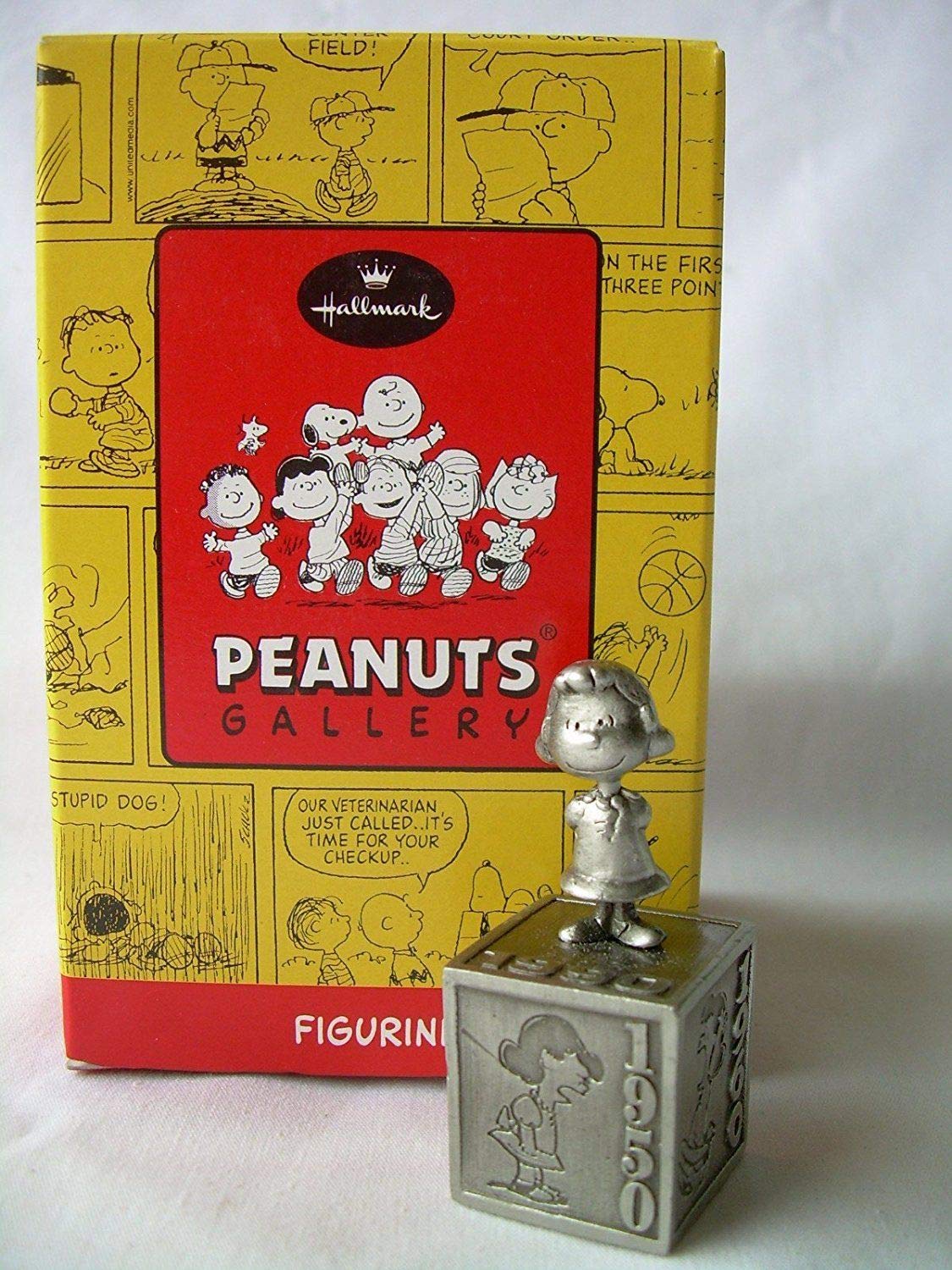 Hallmark Peanuts Gallery Five Decades of Lucy Pewter Figurine