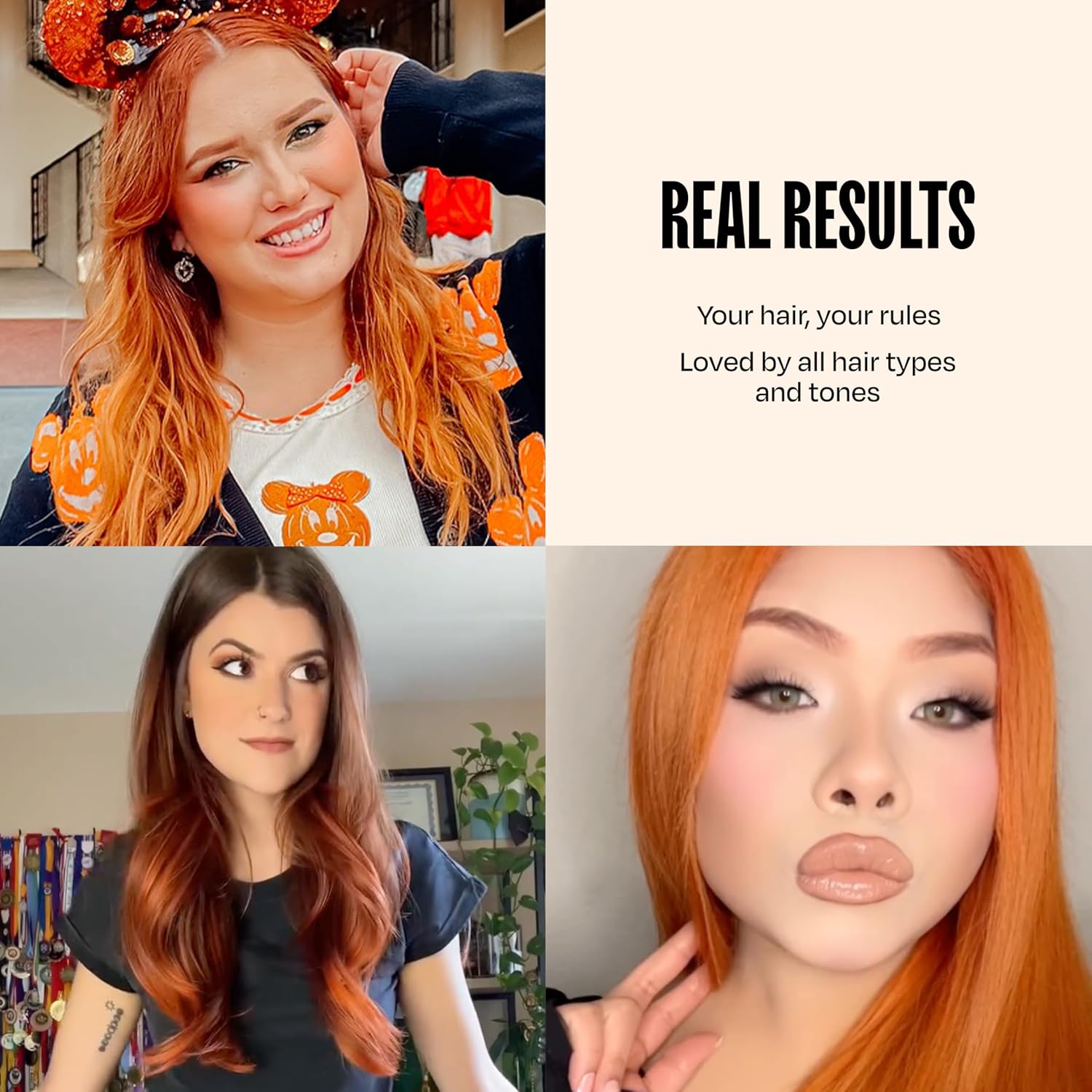 Overtone Semi Permanent Hair Color Conditioner, Golden Copper, 8 oz, Nourishing, Damage-Free, Color Depositing Mask for All Hair Types with Shea Butter & Coconut Oil, Vegan & Cruelty-Free - Image 10