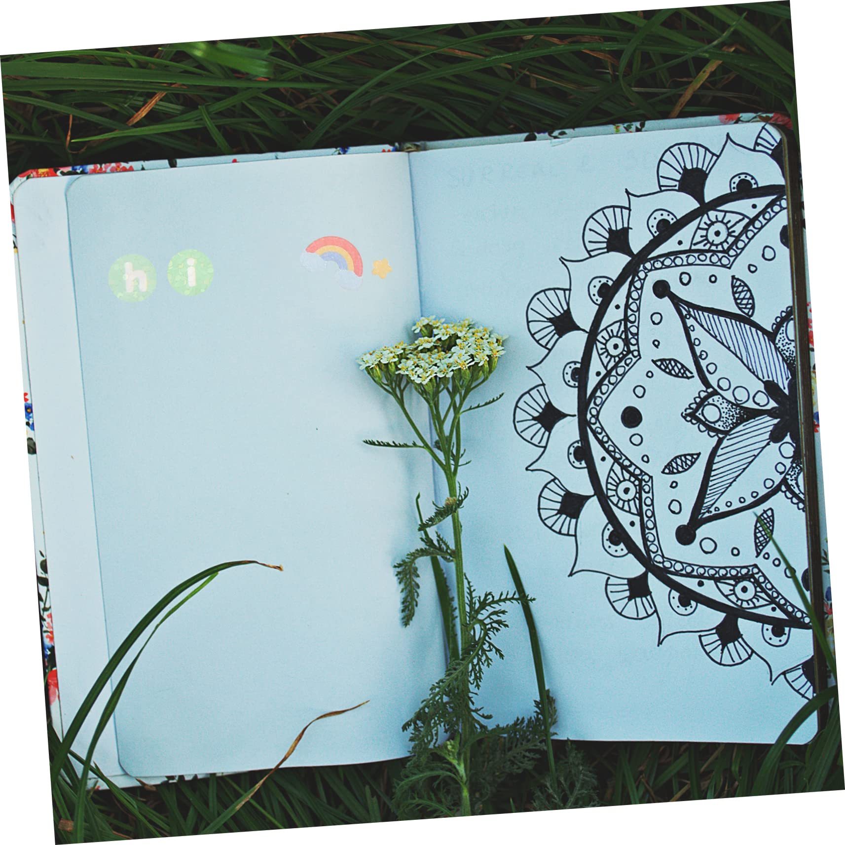 STOBOK Blätter Taschenmaterialaufkleber Scrapbooking-Aufkleber Herz-Scrapbook- Haustier dekorativer bunt schmücken dekorative