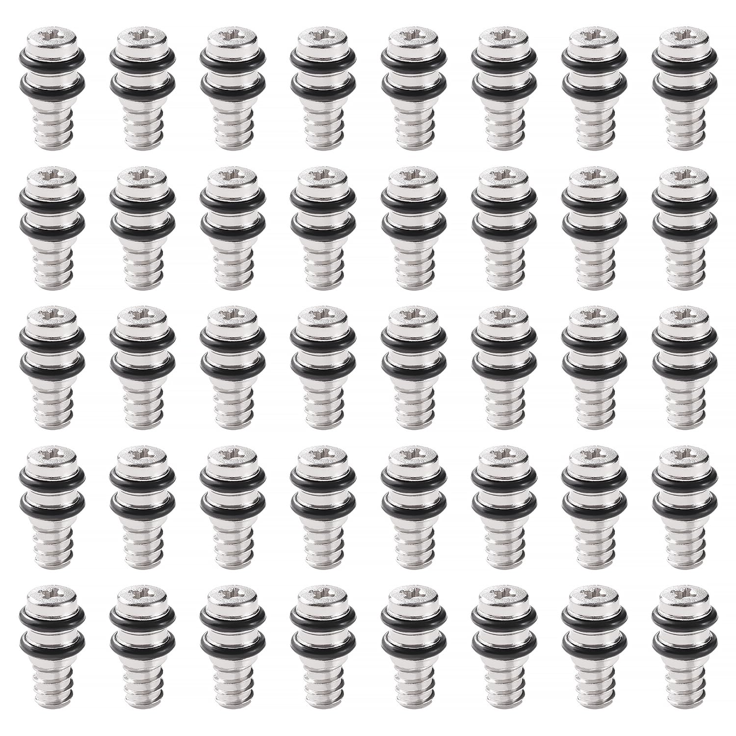 YIXISI 40 PCS 18x6 mm Metal Shelf Pins, Shelf Support Pegs Pins, for Kitchen Cabinet Bookcase Furniture, 18x6 Mm - 40pcs