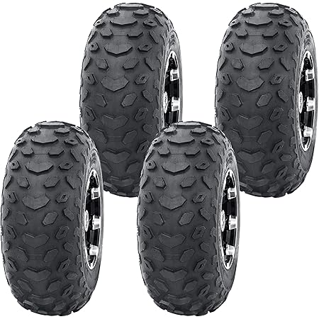 14 In Atv Tires 145/70-6 Tire 4pcs ATV Go Kart Tires 145/70-6 4PR P361 B 4 Ply Rated Black New With Mini Bike Tire 145/70-6 Tires With Rims - Foto 11