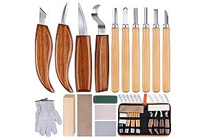 26-in-1 Essential Wood Carving Kit For Beginners & Professionals