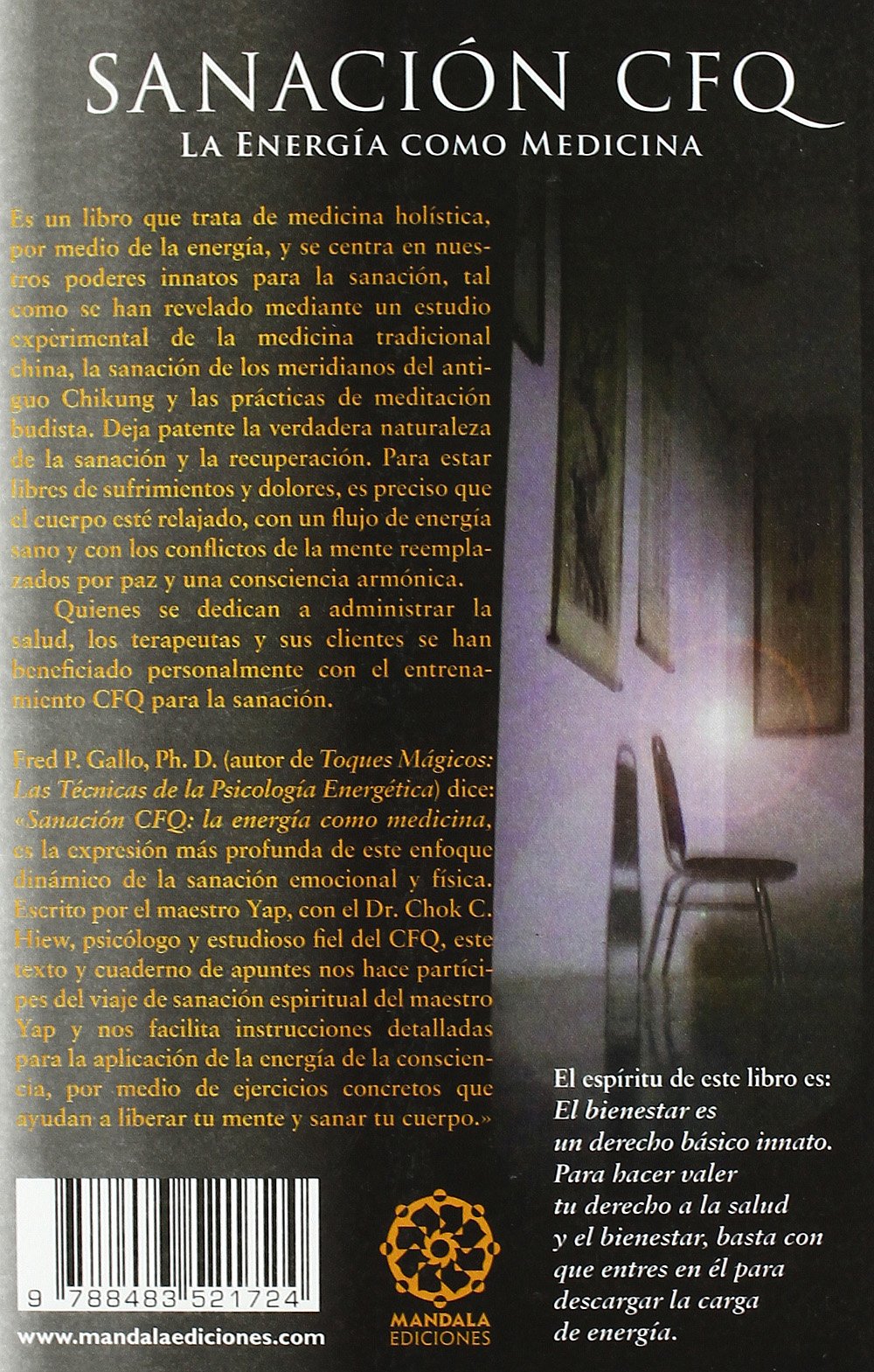 SANACIÓN CFQ: LA ENERGÍA COMO MEDICINA (2ªED)